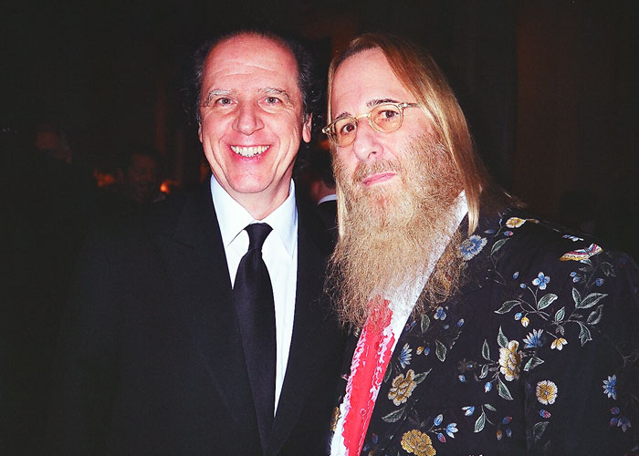 JDK and Bob Kaus @ Geffen's Rock & Roll Hall of Fame Induction, NY - March 15, 2010