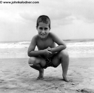 JDK at the beach - Margate, NJ - 1956
