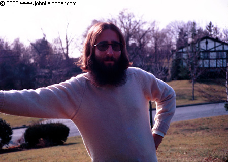 JDK on the street where he grew up - Philadelphia, PA - September 1973