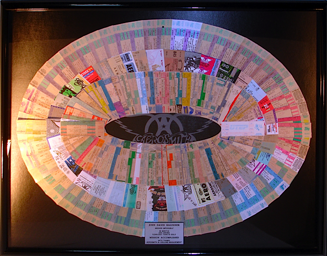 Aerosmith - Tickets from the Get A Grip Tour