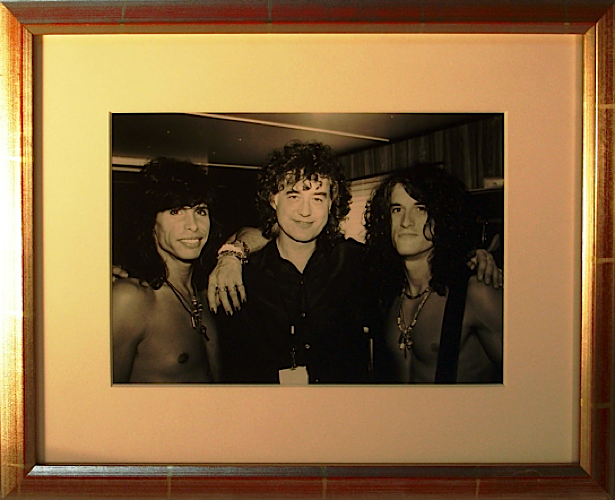 Steven Tyler, Jimmy Page, and Steven Tyler