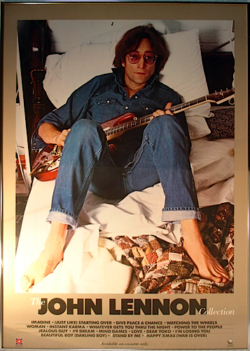 The John Lennon Collection poster